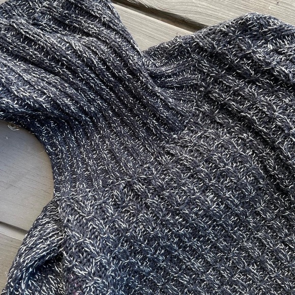 Free People Cropped Chunky Knit Turtleneck Sweater - Picture 7 of 7